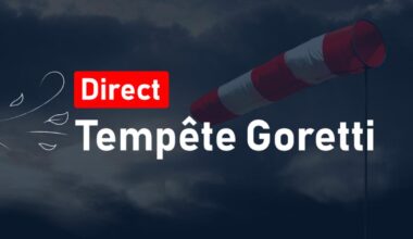 Direct Goretti : vent à 213 km/h, tempête historique en Normandie jusqu'à vendredi matin