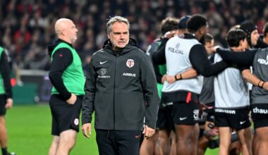 Stade Toulousain : "Non, non, il n’y a pas de pression", affirme Ugo Mola avant le déplacement aux Saracens