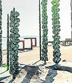 Un hommage à l’ostréiculture à Marseillan.