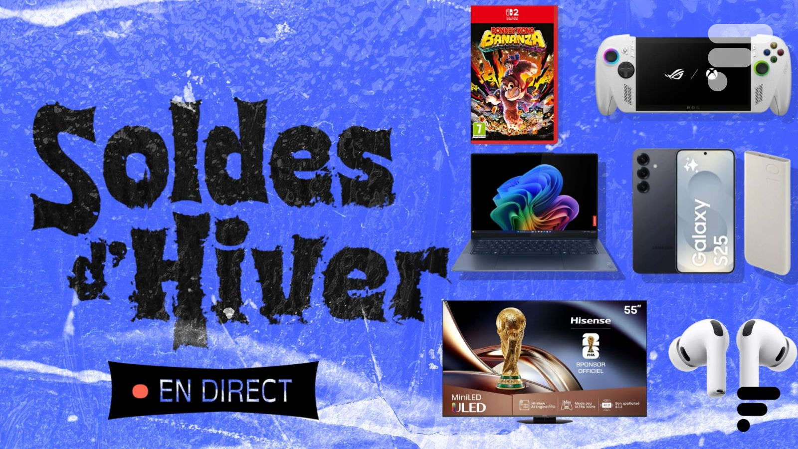 les meilleures offres à ne pas rater ce week‑end chez Amazon, Boulanger, Fnac et Darty, suivez notre direct