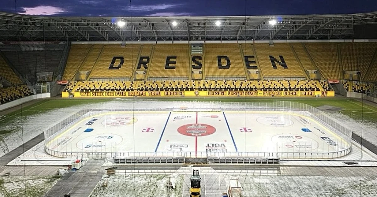 la Winter Classic se dispute à Dresde (Allemagne)