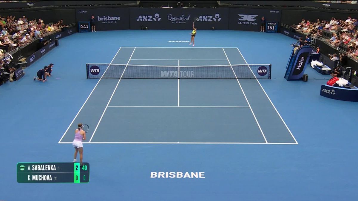 En démonstration, Aryna Sabalenka accède à sa troisième finale de suite au tournoi de Brisbane - L'Équipe