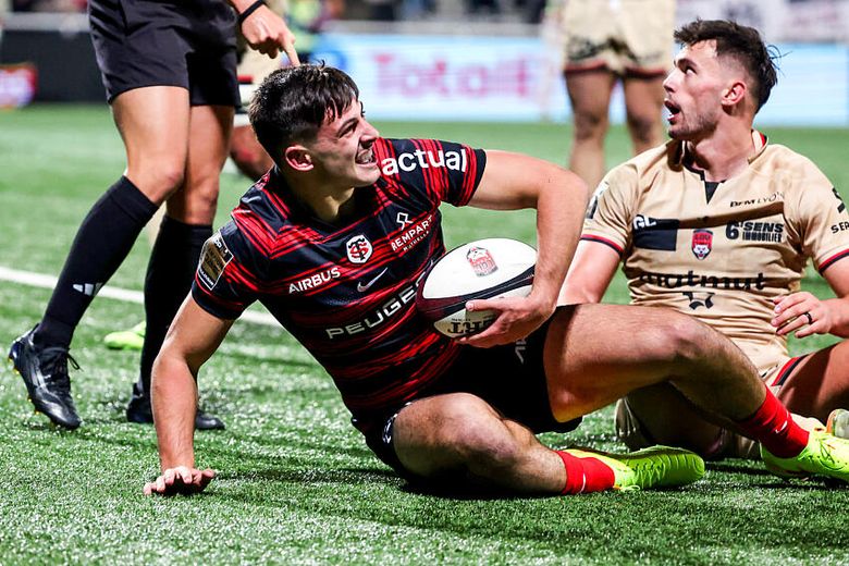 En décembre dernier, Lucas Vignères avait marqué un essai sur la pelouse de Lyon.