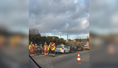 Environ 5 kilomètres de bouchon sur l'autoroute A50 dans le sens Marseille Aubagne après un accident