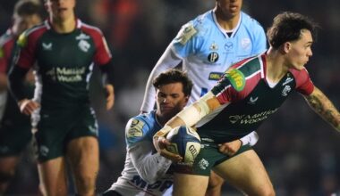 Champions Cup – Avec une équipe rajeunie, Bayonne s’incline lourdement à Leicester et est éliminé