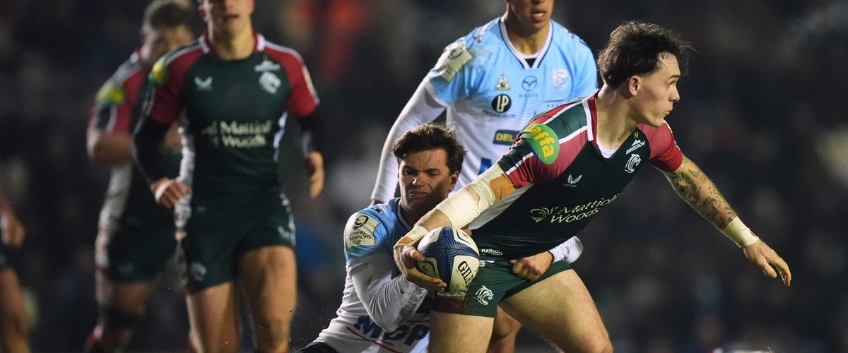 Champions Cup – Avec une équipe rajeunie, Bayonne s’incline lourdement à Leicester et est éliminé