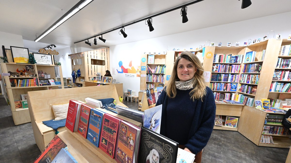 La librairie Tire Lire tire sa révérence, "je suis triste car j’y ai mis beaucoup de choses", explique sa directrice