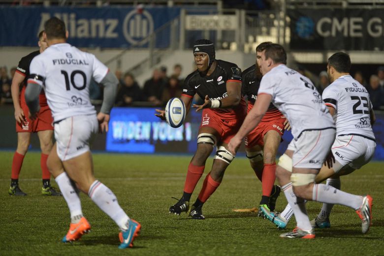 Maro Itoje face aux Toulousains.