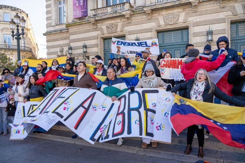 Les défenseurs d’un Venezuela libre étaient mobilisés.