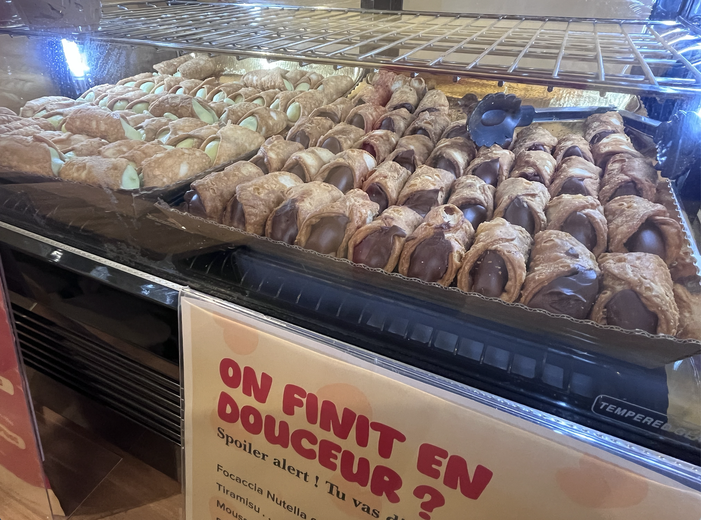 Des douceurs sont également à la carte de Boka