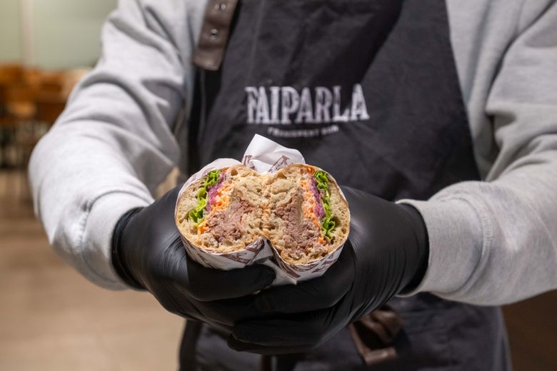 L’un des nombreux sandwichs de Faiparla.