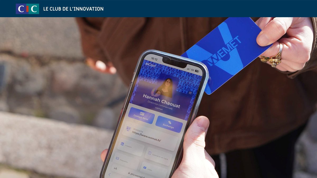 Pourquoi la start-up toulousaine WeMet embarque l’IA dans sa carte de visite connectée