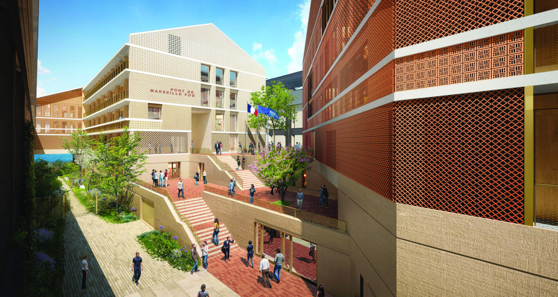 projet architecture port