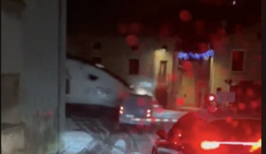 Accident entre le TGV Saint-Etienne