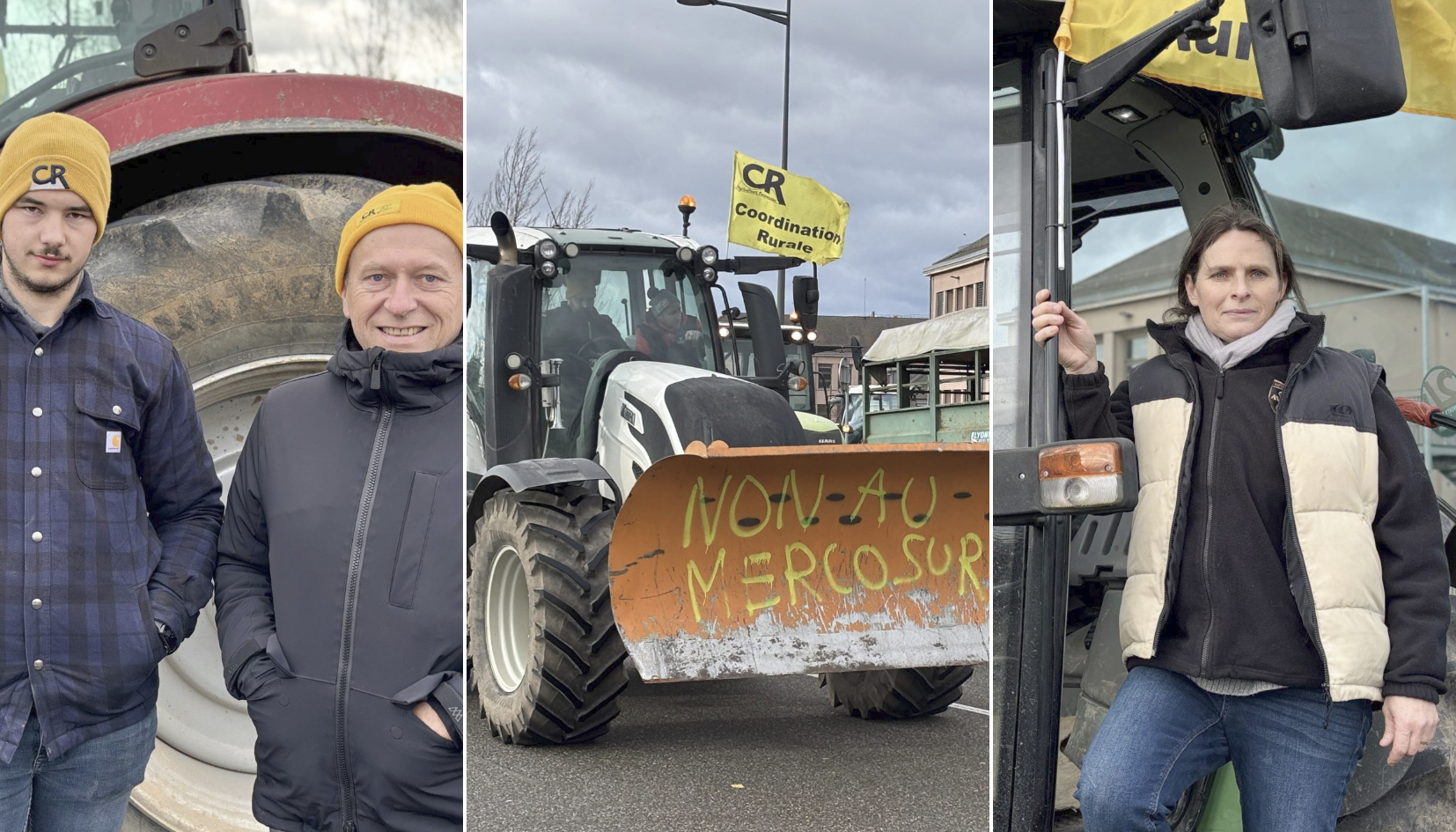 à Strasbourg, rencontre avec 5 agriculteurs contre le Mercosur