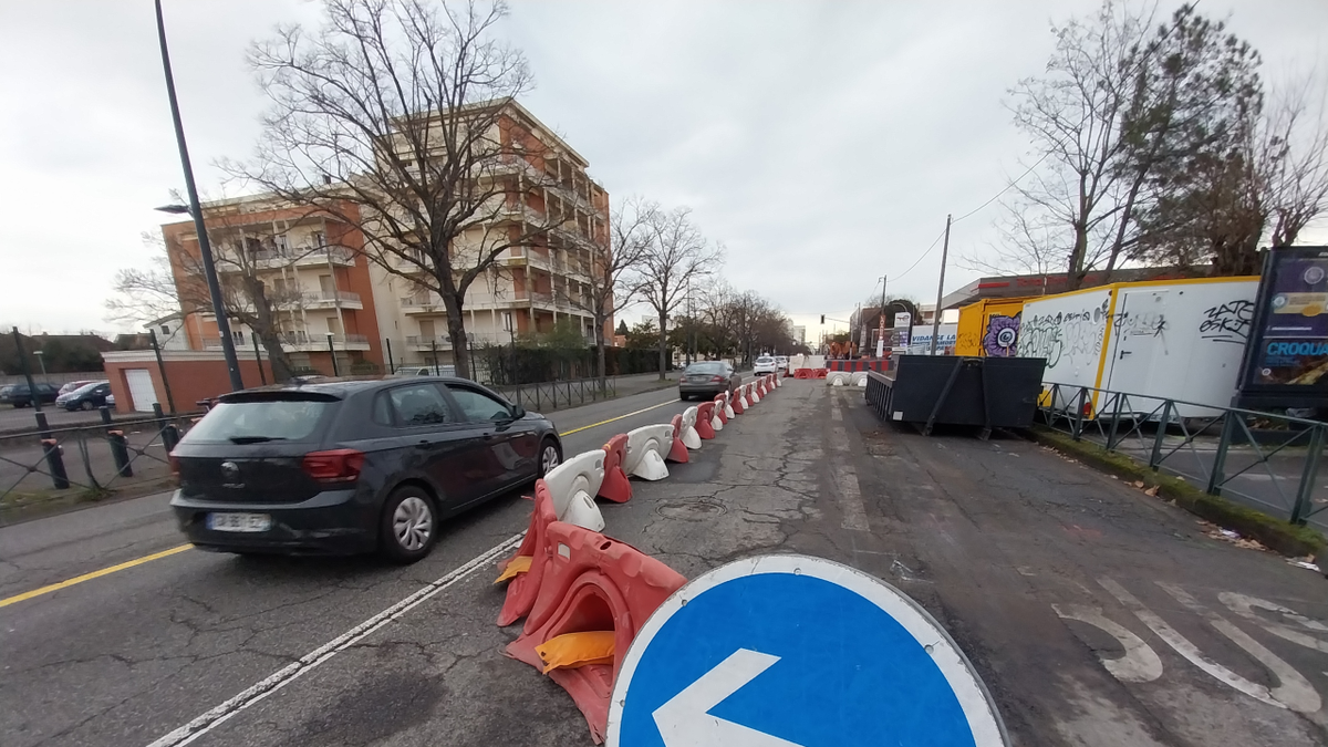Vélos devant les bus, espaces verts : jusqu’à quand les travaux sur cet axe majeur de l’ouest toulousain ?
