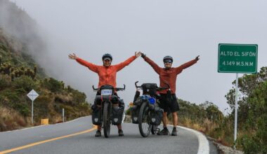 "Pédaler à travers les montagnes de la cordillère des Andes a été l’aboutissement d’un rêve" ; un couple sur les routes d’Amérique à bicyclette