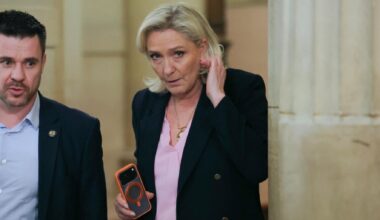 Marine Le Pen fait un (petit) changement de pied à son procès, ce que ça cache