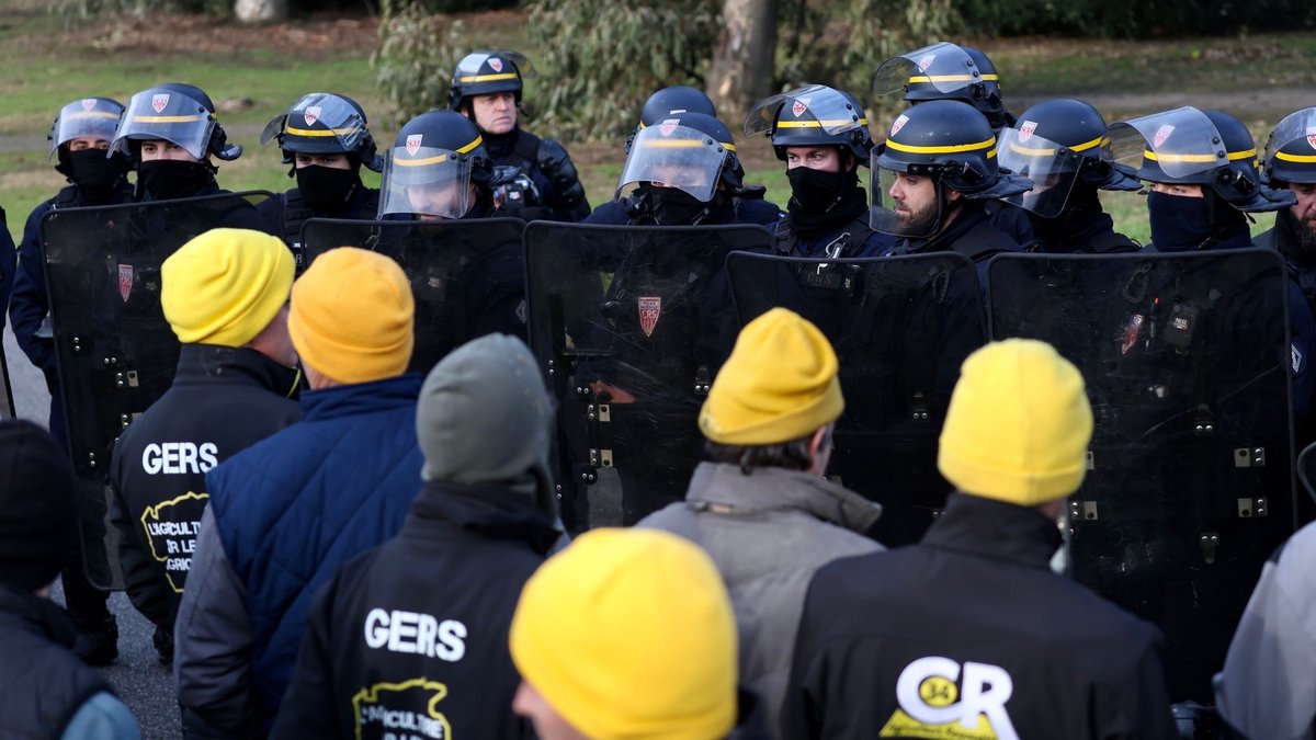 EN IMAGES. La mobilisation des agriculteurs ce mercredi à Toulouse