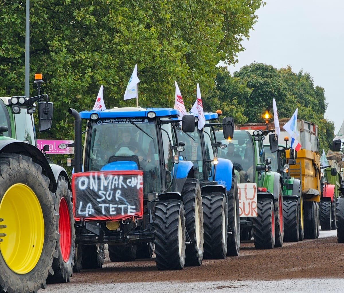 des opérations escargot de tracteurs prévues ce soir