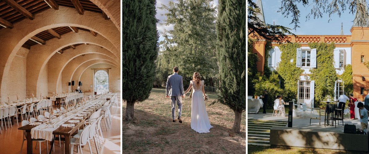 Quatre lieux d'exception pour un mariage à Toulouse ou aux alentours