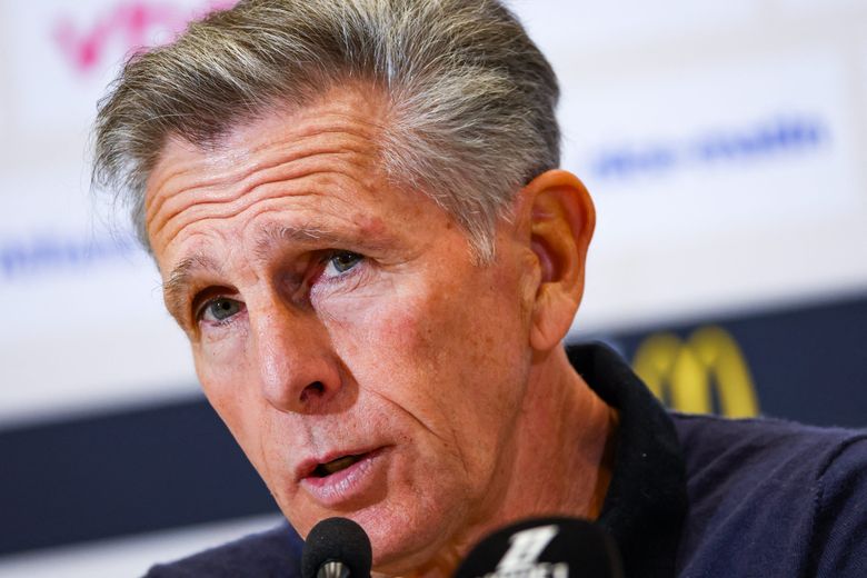 Claude Puel, dans ses "anciens nouveaux" habits niçois.