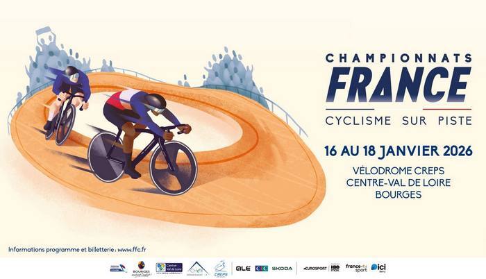 Bourges championnat de France piste 16-18 janvier 2026 guide technique 01
