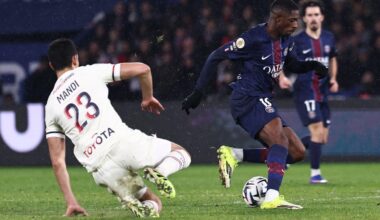 Le PSG l’emporte largement contre Lille et reprend la tête de la Ligue 1