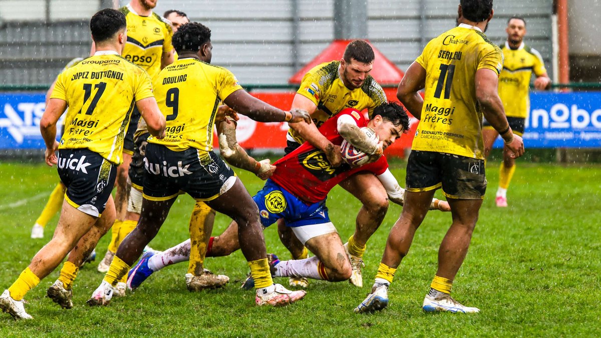 Rugby à XIII : Carcassonne se joue de la réserve des Dragons à l’usure