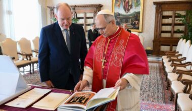 Léon XIV a reçu le prince Albert II de Monaco