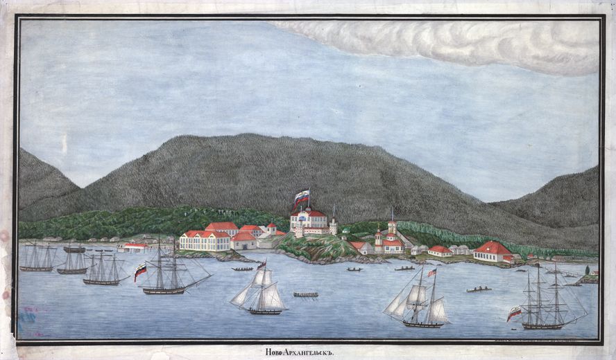 La capitale de la Compagnie russo-américaine se trouvait à New Archangel (aujourd'hui Sitka, en Alaska ) en 1837.