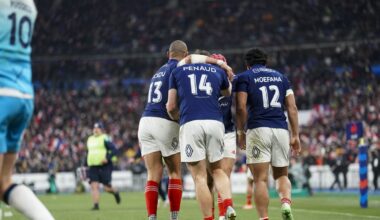 6 Nations 2026 – Damian Penaud et Gael Fickou devraient être absents de la liste des Bleus avant l’Irlande