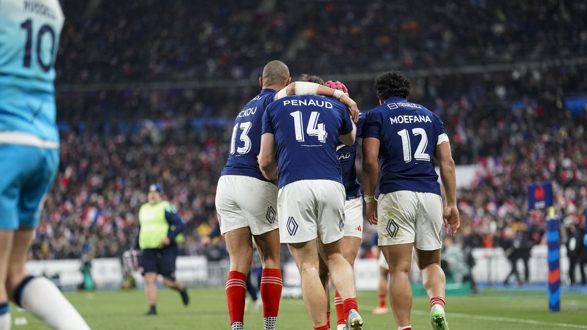 6 Nations 2026 – Damian Penaud et Gael Fickou devraient être absents de la liste des Bleus avant l’Irlande