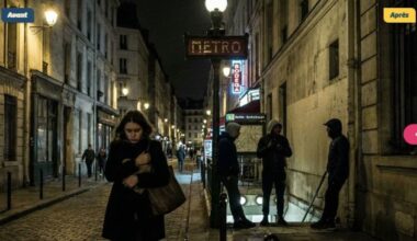 Municipales à Paris : fausse bouche de métro, visages déformés… Sarah Knafo utilise l’IA pour représenter la capitale