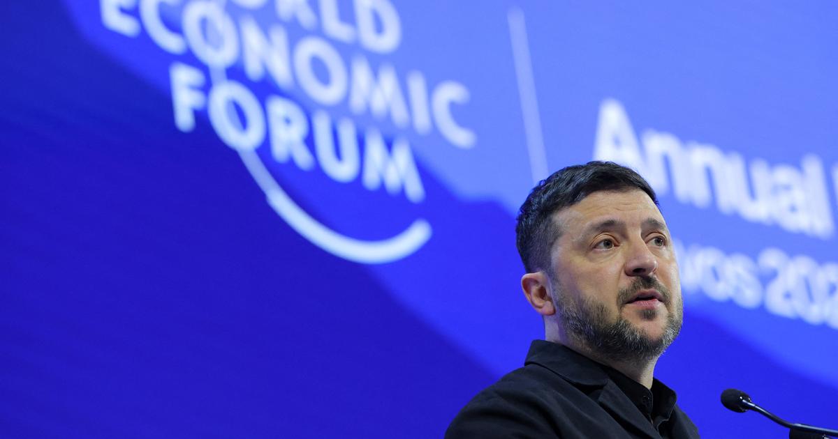 A Davos, Volodymyr Zelensky déplore le manque de "volonté politique" de l'UE envers Vladimir Poutine