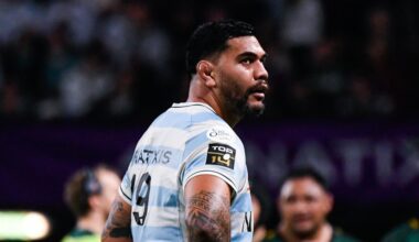 Top 14 - Les compositions de Racing 92 - Lyon : Romain Taofifenua capitaine, Gabin Lorre de retour