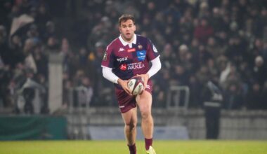 Direct. Top 14 - Bordeaux-Bègles - Stade français : une place sur le podium en jeu, suivez le match de la 15e journée