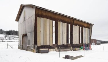 Vivre dans un ancien séchoir à tabac: un défi architectural relevé par Kevin Christinat