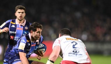 6 Nations 2026 – Matthieu Jalibert à propos de Damian Penaud après la non-convocation de l’ailier avec les Bleus : "Je l’ai senti touché"