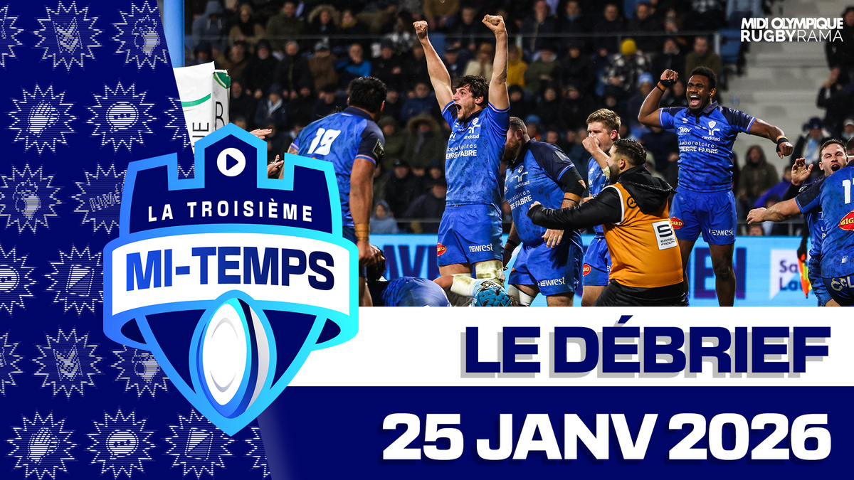 Vidéo. Top 14 – L’exploit de Castres, la balade de Toulouse… On débriefe la 15ème journée dans la Troisième Mi-Temps !