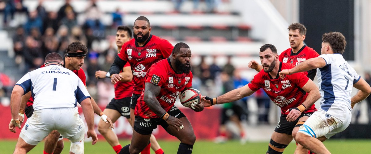Top 14 – Toulon s’en sort face à Montpellier et sécurise sa place dans le top 6
