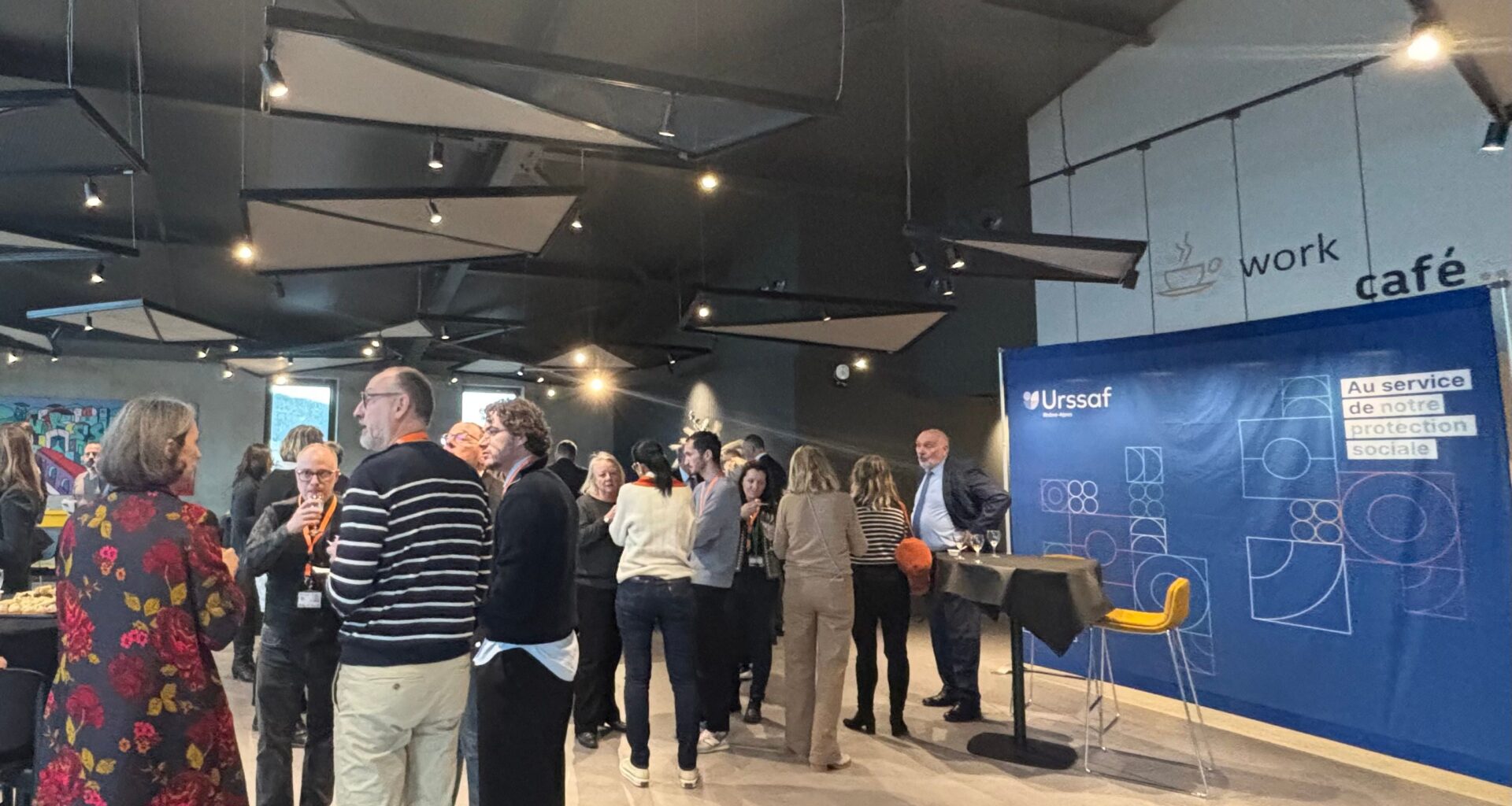 l'Urssaf inaugure son nouvel espace de travail