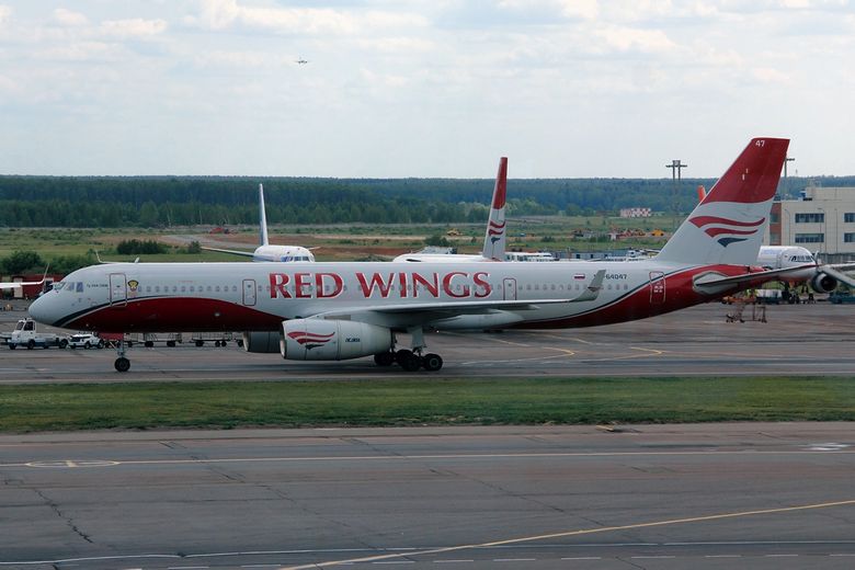 Un Tupolev Tu-204 de la compagnie russe Red Wings.