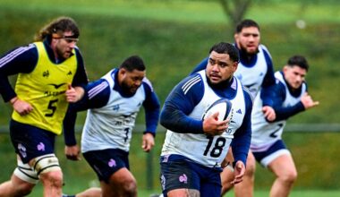 XV de France - Alerte au dos pour Tevita Tatafu (Bayonne) touché avec les Bleus