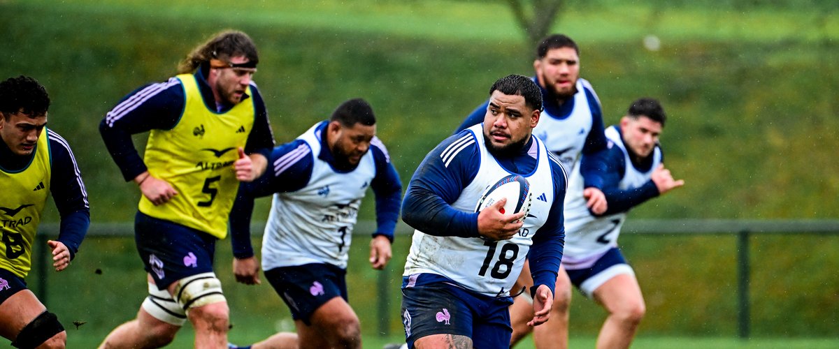 XV de France - Alerte au dos pour Tevita Tatafu (Bayonne) touché avec les Bleus