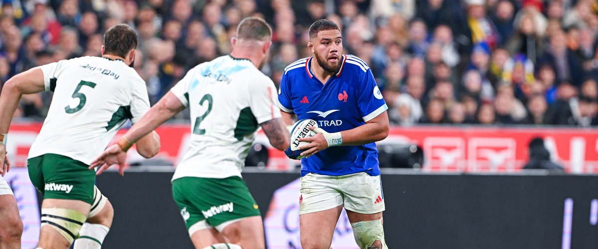 Tournoi des 6 Nations - "Au niveau international, il me manque un match référence" : Emmanuel Meafou évoque ses objectifs avec les Bleus