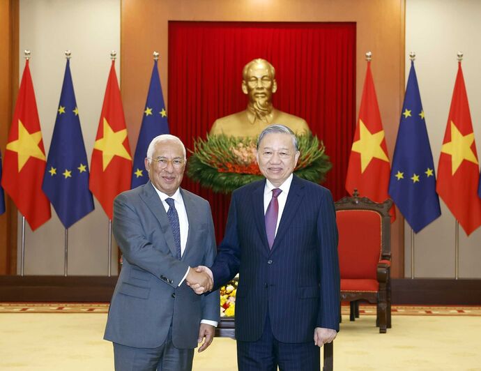 Le secrétaire général du Parti reçoit le président du Conseil européen