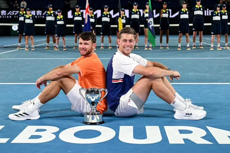 Harrison et Skupski remportent l’Open d’Australie en double messieurs
