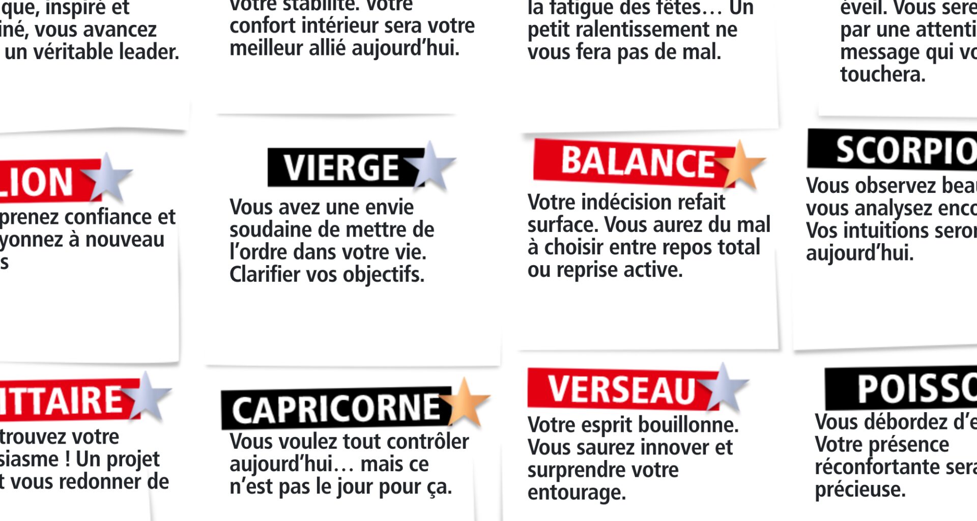 L'horoscope du Double Expresso RTL2 du vendredi 2 janvier 2026