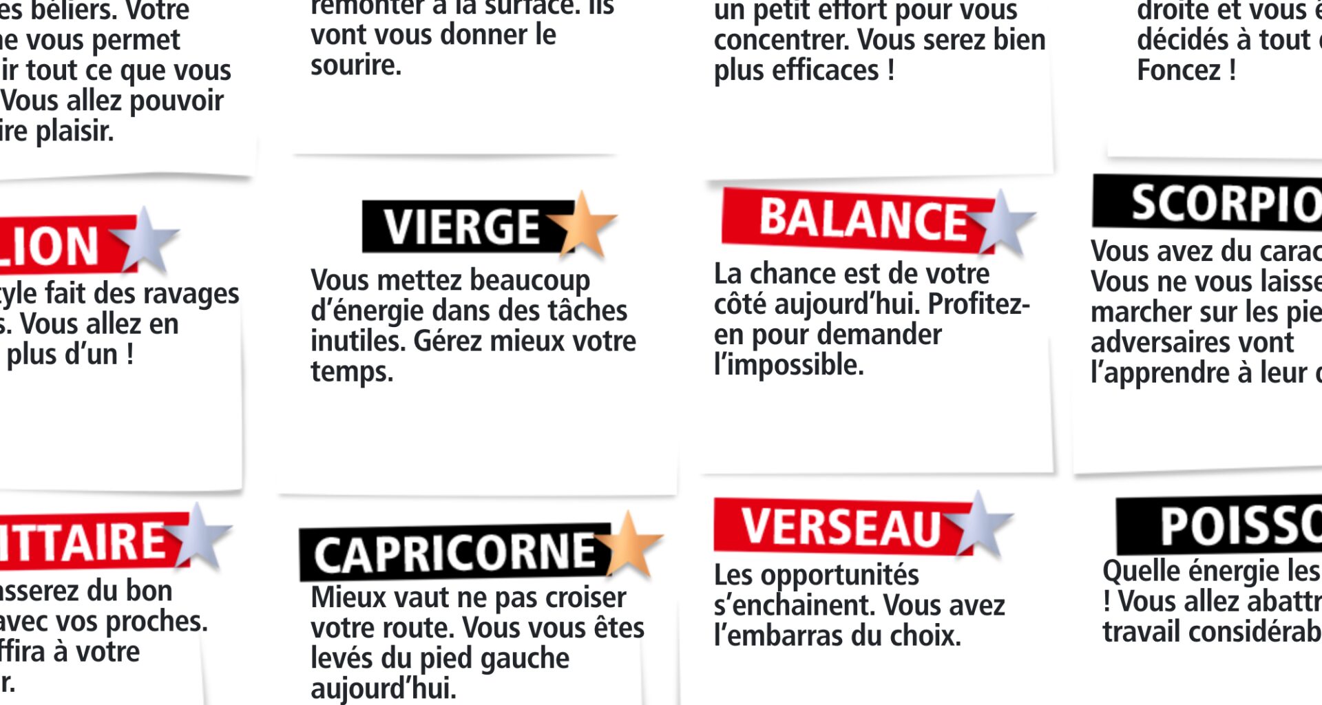 L horoscope du Double Expresso RTL2 du mardi 6 janvier 2026 - RTL2.fr